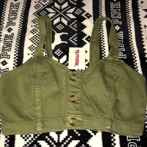 crop top for juniors size